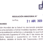 Resolución Ministerial